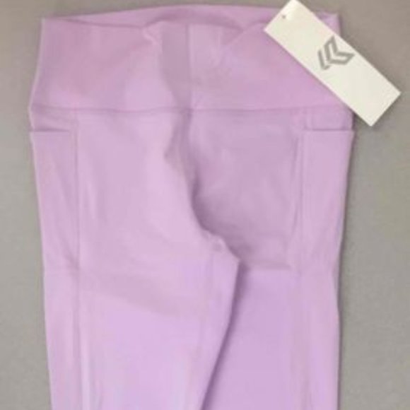 Strong Physiquez High Waisted Leggings Lavender Prism Tummy Control Size M, XXL - Picture 2 of 13